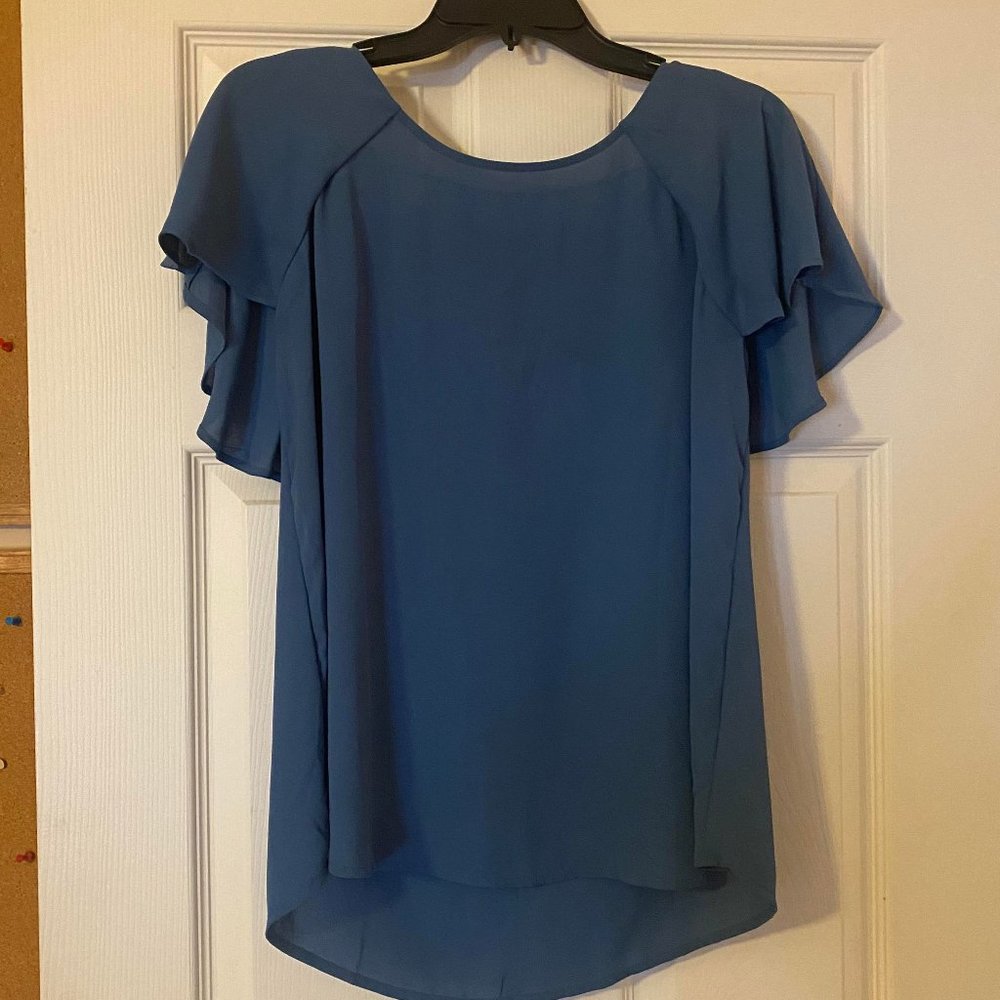 Teal Blue Blouse